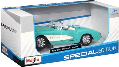 Металева модель автомобіля Maisto Special Edition Chevrolet Corvette 1957 1:24 MST31275 (90159072225)