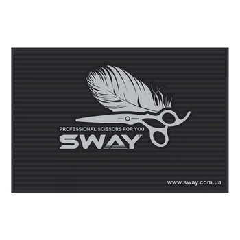 Парикмахерский коврик для инструментов Sway 45х30х0,5 см. (116 1006)