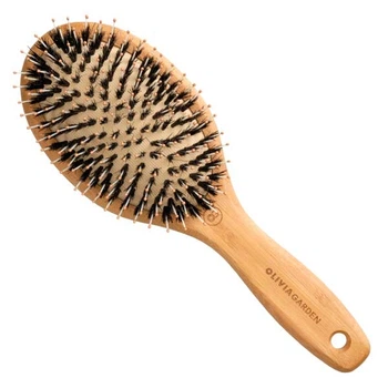 Щетка массажная бамбуковая Olivia Garden Bamboo Touch Detangle Combo M