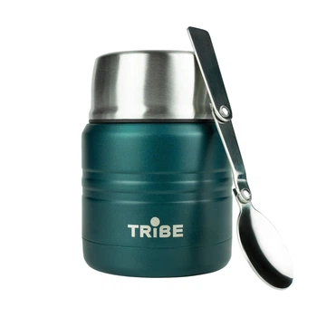 Термос пищевой 0.35л с широким горлом Tribe Food Jar T-DE-0021-ocean
