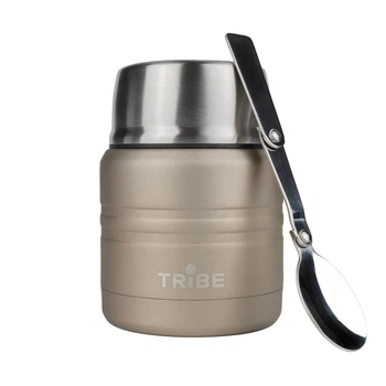 Термос пищевой 0.35л с широким горлом Tribe Food Jar T-DE-0021-beige