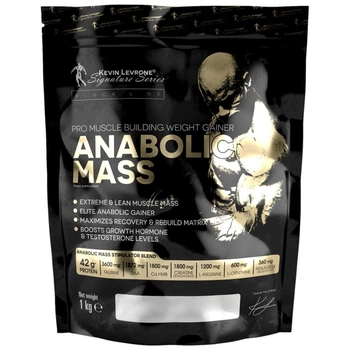 Гейнер для набору маси Kevin Levrone Anabolic MASS 1000 г Chocolate