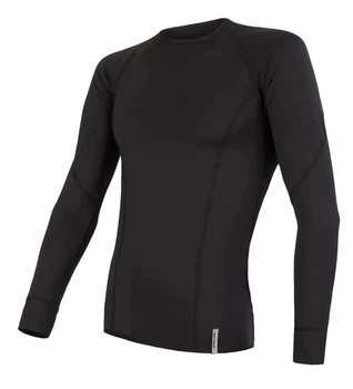 Термокофта чоловіча Sensor Coolmax Tech LS SM11CT-black-L Lчорна