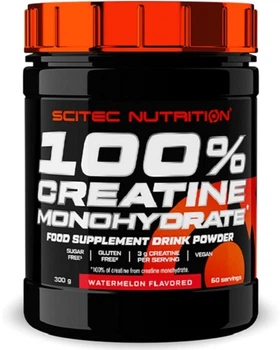 Креатин моногидрат Scitec Nutrition 100% Creatine Monohydrate порошок 300 г Арбуз (5999100038158)