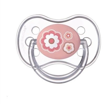 Пустушка силіконова симетрична Newborn baby 22/581 Рожевий shop (5901691813960)