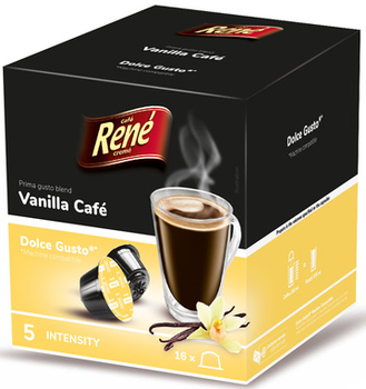 Кофе в капсулах Dolce Gusto Cafe Rene Vanilla (черный кофе)