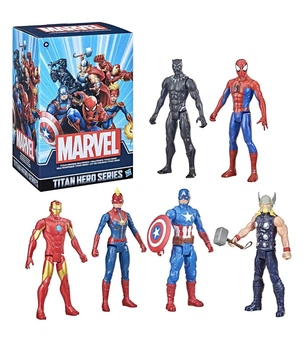 Набор фигурок MARVEL TITAN HERO SERIES 6 штук высота 12 см