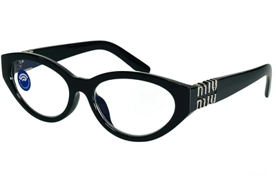 Очки для зрения MIUMIU с защитным покрытием BLUE BLOCKER для защиты от вредного синего света -6.0