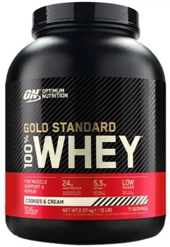 Białko Optimum Nutrition Whey Gold Standard 2270 g Jar Cookie Cream (5060245604215)