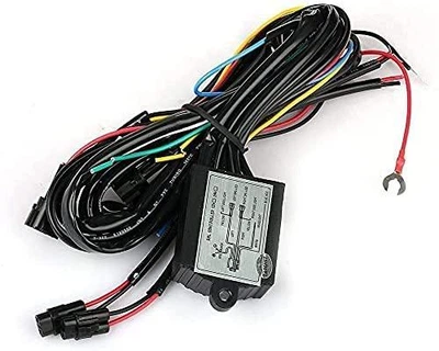 Универсальная проводка-контроллер DRL для LED автомобильных ходовых огней 12V из реле