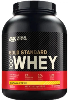 Białko Optimum Nutrition Whey Gold Standard 2270 g Jar Banana cream (5060469989082)