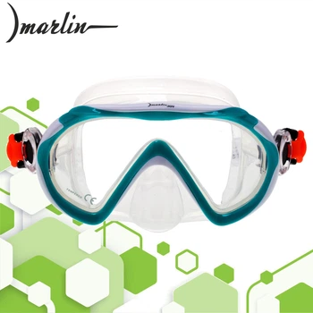 Маска для дайвинга детская Marlin Joy Green/White (014173)