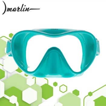 Маска для снркелинга Marlin Frameless Duo Green