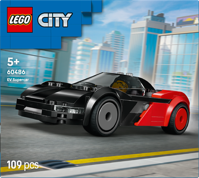 Конструктор LEGO CITY Електричний суперкар 109 елементів (60486)