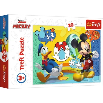 Дитячі пазли Disney Міккі Маус та Веселий будиночок Trefl 30 елементів 3+, 18289