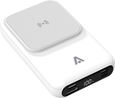 УМБ alkaya Thor MagSafe 10000 mAh 15W White (PB-40002)