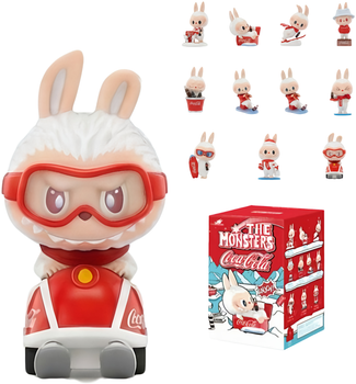 Лабубу брелок UFT сюрприз Labubu Pop Mart Coca-Cola Enjoy Monsters рандомный персонаж (UFTColaEnjoy10)