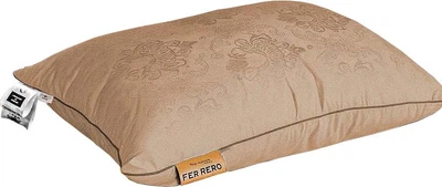 Подушка MirSon №15-63 Ferrero Premium вовна Gold висока 50x70 см (2200011166391)
