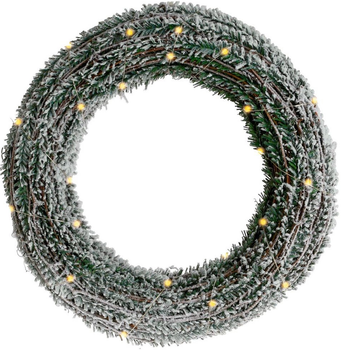 Stroik świecący Vilde 839055 Wieniec świąteczny 30 LED 40 cm (8719987926198)