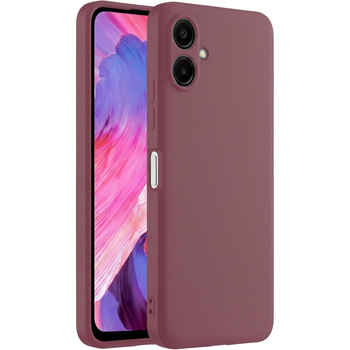 Чохол Fiji Full Soft Premium для Samsung Galaxy A06 (A065) протиударний бампер з мікрофіброю Bordo
