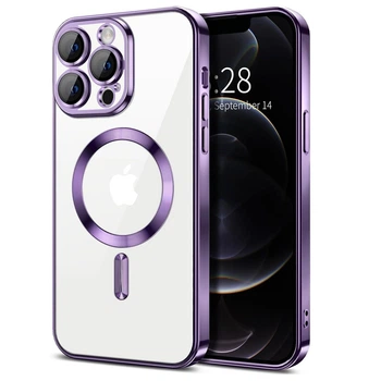 Чехол Fiji Chrome для Apple iPhone 12 Pro с MagSafe и защитой камер Purple