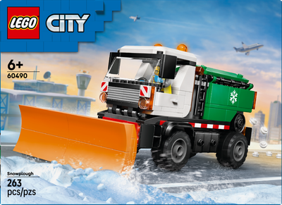 Zestaw klocków LEGO CITY Pług śnieżny 263 elementów (60490)
