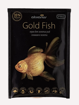 Аквариус Gold Fish Menu – корм для золотых рыбок в палочках, 10 г