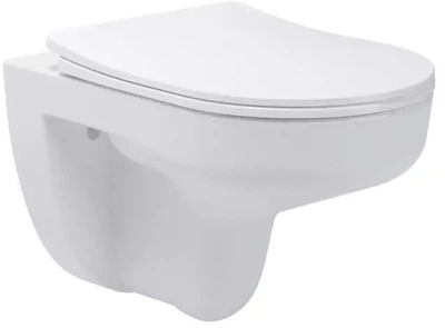 Унітаз підвісний Devit Simple 3810825 безобідковий Vortex Flush із сидінням Soft Close дюропласт