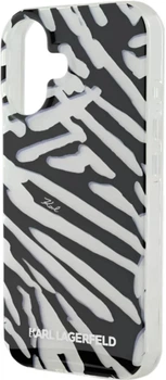 Панель Karl Lagerfeld для Apple iPhone 16 зі шнурком Cord Black (3666339320287)