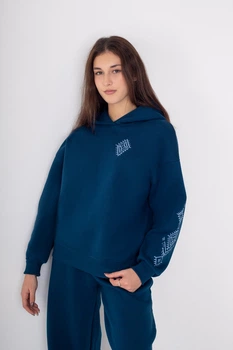 Худі для жінок АвексТекс 09-4211-107В 52 темно-бірюзовий