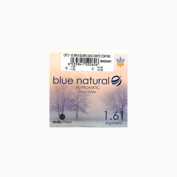 Комп'ютерна оптична лінза Divel Italia 1.61 Silken White Blue Natural