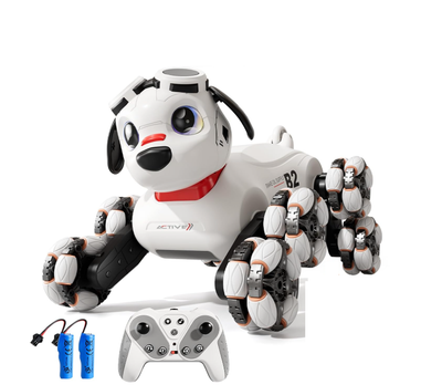 Робот собака восьмиколесная трюковая Stunt Robot Dog Mini