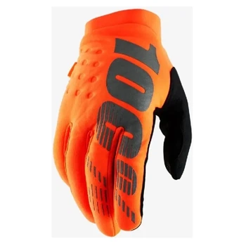Зимние перчатки 100% BRISKER Glove [Fluo Orange] - L (10)