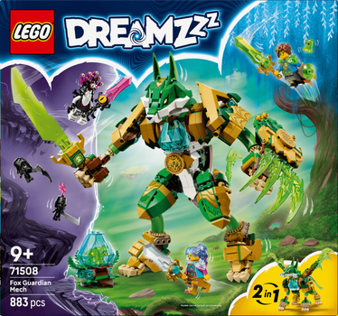 Zestaw klocków LEGO DREAMZZZ Lisi mech-strażnik 883 elementy (71508)