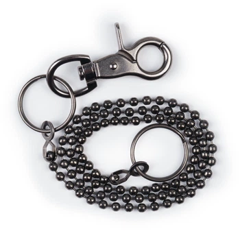 Ланцюжок кульковий для ключів та документів з карабіном 6.3 mm Steel