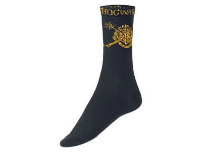 Носки трикотаж хлопковые высокие для мужчины Disney Harry Potter 390443-2 39-42 темно-синий