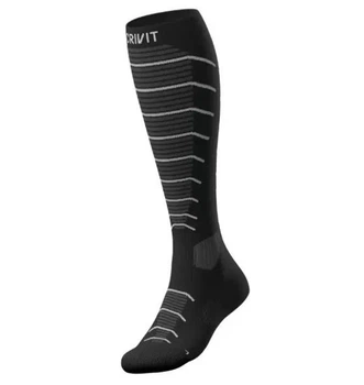 Носки высокие термо с шерстью для мужчины Crivit SmartStep SUPPORT-FORCE 457457 41-42 Черный