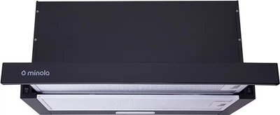 Витяжка вбудована Minola HTL 6914 BL 1300 LED