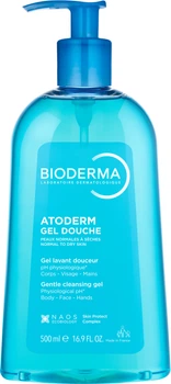 Żel pod prysznic Bioderma Atoderm Gentle do skóry suchej i wrażliwej 500 ml (3701129811573)