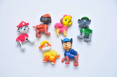 Набор 6шт фігурки PAW Patrol Цуценячий патруль Гонщик Скай Кремез Зума Роккі Маршал2