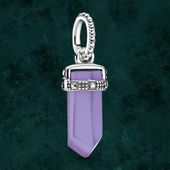 Срібна намистина шарм "Пурпуровий амулет" Pandora (Пандора) 399185C01