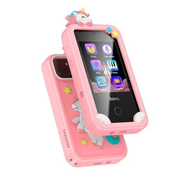 Детский мобильный телефон HOCO Y103 Pink 2.8-inch children game phone