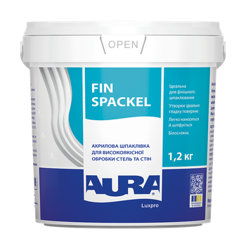 Шпаклевка Aura Luxpro Fin Spackel 1,2кг