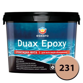 Фуга Duax Ероху №231 (свiтло-коричневий) 2 кг