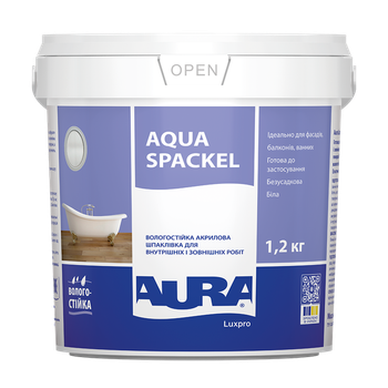 Шпаклевка Aura Luxpro Aqua Spackel 1,2кг