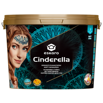 Особливо стійка до забруднень фарба Cinderella 9л