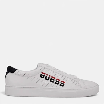 Мужские кеды низкие Guess 486946641 41 (8M) 27 см Белые (1159796997)