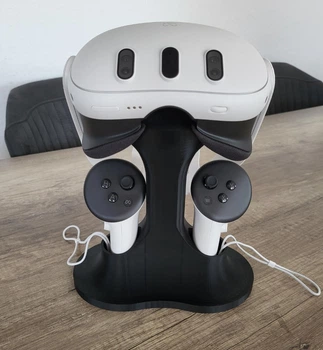 Вертикальна підставка для окулярів віртуальної реальности VR Meta Quest 3 чорна