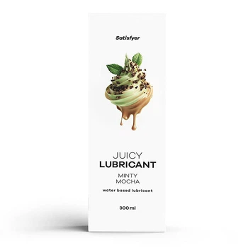 Лубрикант на водной основе Satisfyer Juicy Lubricant Minty Mocha water based 300 мл