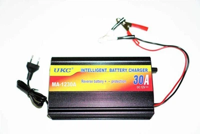 Зарядное устройство для автомобильных аккумуляторов UKC Battery Charger 30A MA-1230A Black (1890)